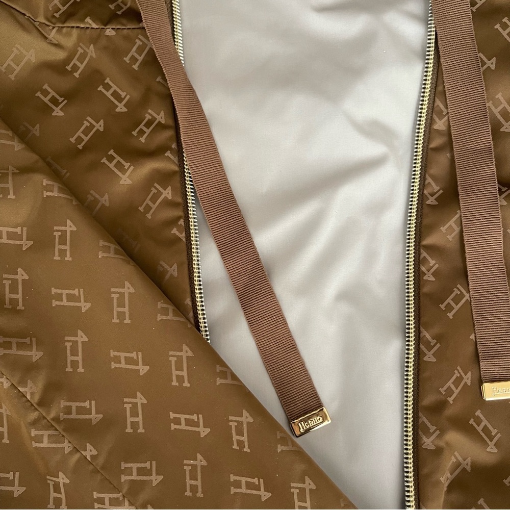 Herno Monogram Motif Reversible Hooded Jacket - Picture 12 of 13